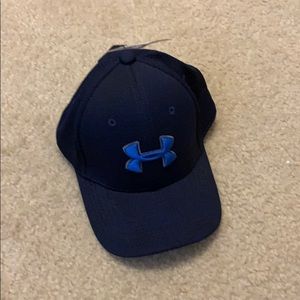 Boys Under Amour Navy Hat